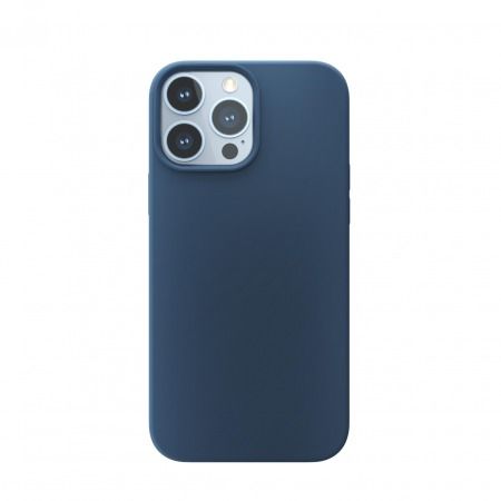 Next One MagSafe Silicone Case for iPhone 13 Pro Max IPH6.7-2021-MAGSAFE-BLUE - modrá